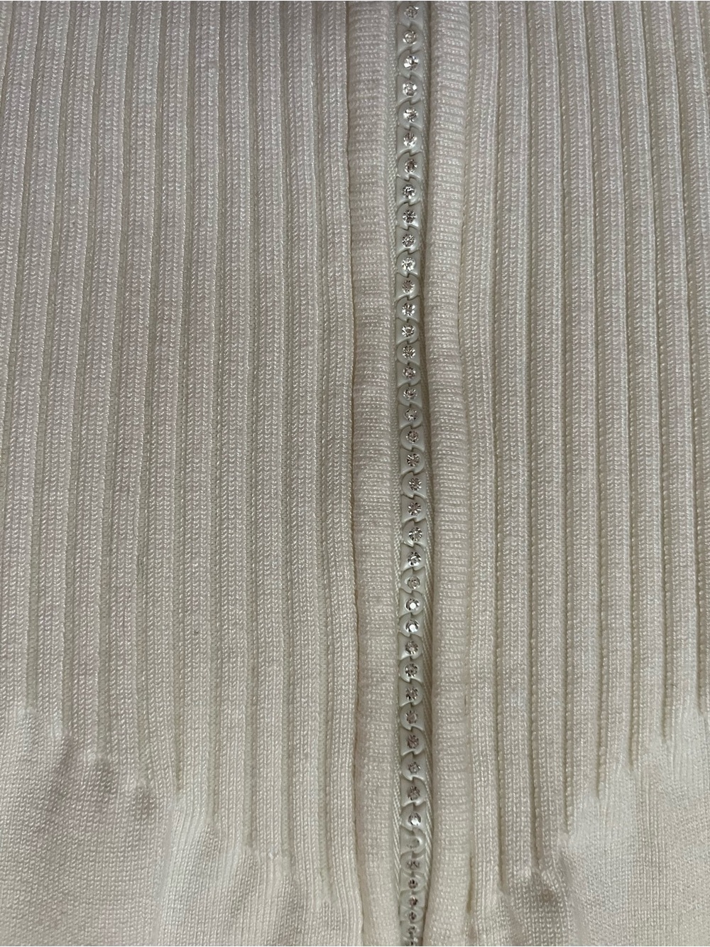 Vintage Tight Waisted Zip-Up with Rhinestones - Picture 2 of 4